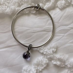 Pandora sterling silver bangles bracelet